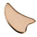 Good Quality Korean Gua Sha Set With Rose Quartz Oil Brass Guasha