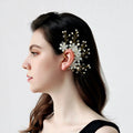 2021 Fashion Large Size Crystal Hanging Earrings with Pearl Gold Plated Charming Jewelry for Weddings and Gifts