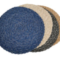 Hot Sale Eco-friendly Fabric PP Woven Bohemian Style Elegant Design 38cm Thick 1mm Placemat Stocked for Home Use MOYAN Brand