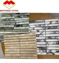 Modern Design Wholesale Water Resistant Natural Marble Mosaic Tile 30x30cm Square for Pool and Interior Wall Decoration