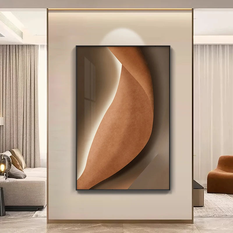Living Room Decor Paintings Wall Arts Abstract Interior Picture Wall Lightweight and Luxurious