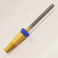 Rose Gold New Design 3 Way Professional Tungsten Electric File 5 in 1 Nail Carbide Efile Bits for Nails Drill Accessories