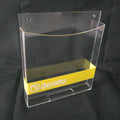 Silk Screen Print Wall Mounted A4 Size Acrylic File Holder Wall Mounted Acrylic File case Acrylic File Box