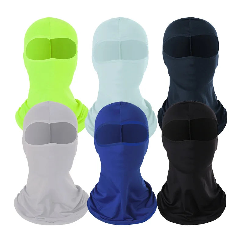Cool Camo Summer LCE Skin Face Motorcycle Balaclava for Men & Women Wholesale Hoodie with Face Mask Stylish for Sports Daily Use