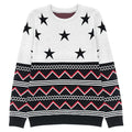 Chic New Print Jacquard Sweater Men's Pullover Casual Knit Knitwear Sweater