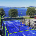 Sports Paddle Court Tennis Outdoor Panoramic Padel Courts AVG Supplier
