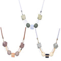 New Arrival Fashion Multicolor Wood Beads Pendants Statement Necklacebohemia Necklace for Women
