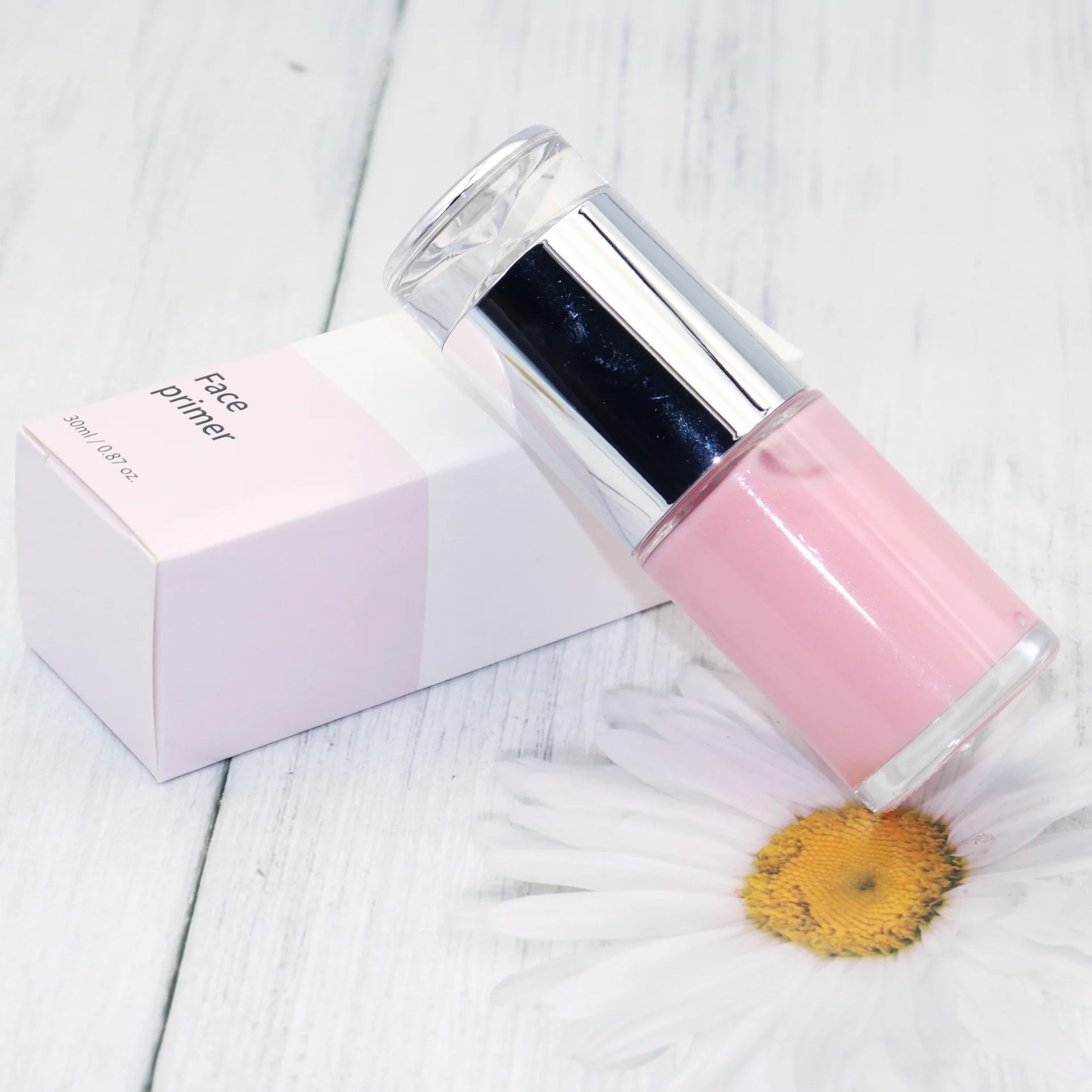 Wholesale Custom Private Label Vegan Face Primer Long-Lasting Liquid Makeup Base Waterproof Cream Mineral Foundation Moisturizer