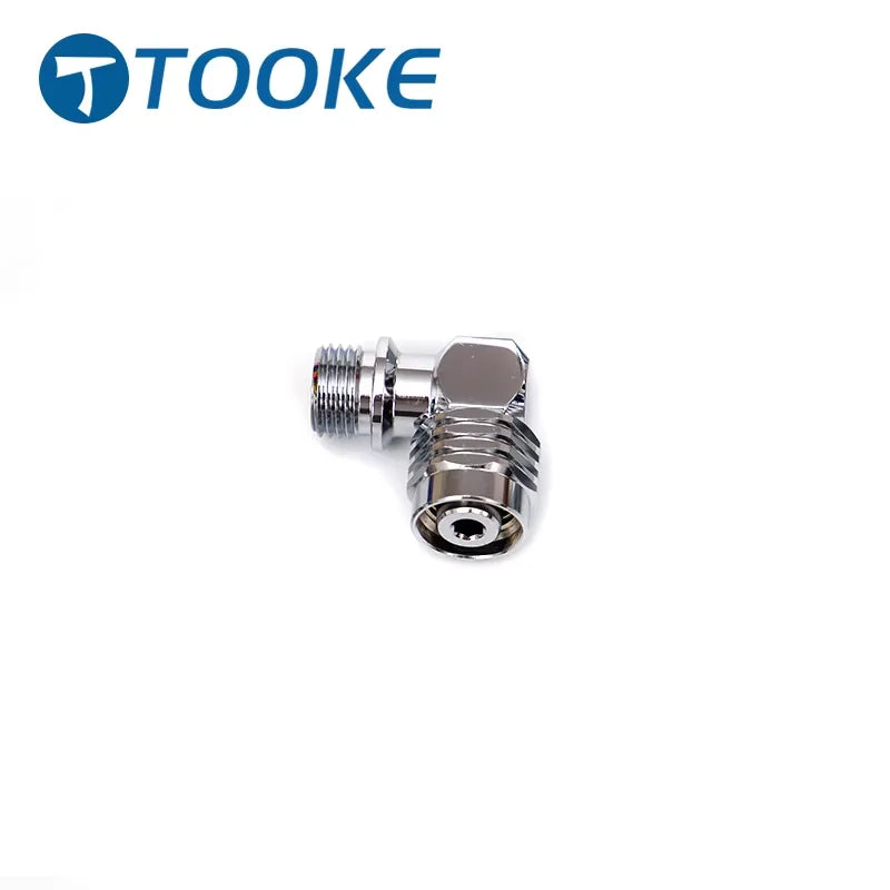 Universal Joint 90 Degrees Scuba Diving Second Stage Regulator Parts Hose Connector Diving Regulator Adapter MegaBDM