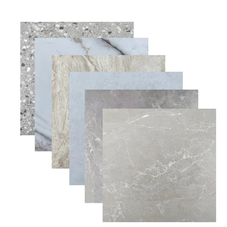 300X 300MM High Wear-resistant Indoor Fireproof Vinyl Pvc Tiles Flooring Luxury Vinyl Marble Flooring Prices