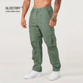 Men's Workwear Overall  Pants Men Casual  Mid-Waist Outdoor Casual Cargo Trousers Pants