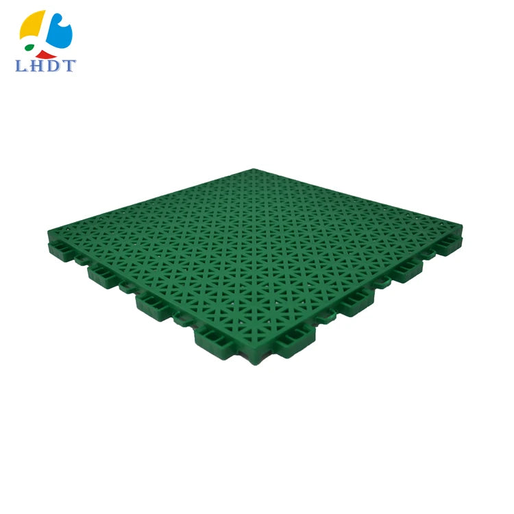 Outside Sports Flooring PP Material Suspended Plastic Tiles for Basketball Tennis for Backyard Use