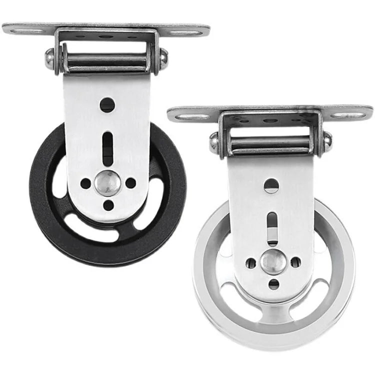 Gym Home Rotating Silent Pulley CNC LATHE DIY Lat Lift Cable System Attachments Stainless Steel Mute Swivel Bearing Wheel
