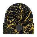OEM ODM Headwarmer Designer Knit Hat Unisex Woven Patch Jacquard Knitted Thick Beanie