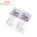 Wholesale Personalized Damask Woven Labels - Custom Logo Garment Tags - Durable Soft Fabric Labels for Clothes