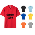 OEM Cotton Shirts Own Design Custom Polo Shirt Screen Printing Men Clothing Wholesale Breathable High Qual
