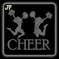 T&J Wholesale Customizable 3D Hot-Fix Diamond Shining Flatback Rhinestone Heat Transfers for Hoodie Shirt Iron-On
