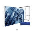 Printed Backdrop Banner Business Advertising Folding Wall Floor Banner Display Stand for Outdoor
