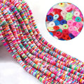 Wholesale Handmade Polymer Soft Clay Spacer Beads Round 3/4/5/6/8mm for Bracelet Earring DIY Making
