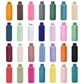 2023 Hot Sale Gym Small Mouth 304 Stainless Steel Outdoor Matte Water Bottle 500ml Sports Cup Rubber Paint Water Bottles