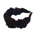 2020 Luxury Women's Velvet Wrinkled Hair Band Headband New Winter Collection on Sale