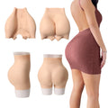 Realistic Crossdresser Seamless Silicone Bum Buttocks and Hip Rubber Panty Fake Butt Lift Body Shaper Enhancer for Women