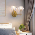 Crystal  Mounted Indoor Wall Lamp for Living Room Bedroom Home Hotel Wall Sconce