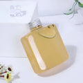 250ml Flat PET Beverage Bottle with Screw Cap for Water Coffee Energy Drinks & Vodka-Portable Packaging