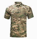 HAN WILD Quick Drying T-shirt With Moisture Absorption and Quick Drying Short Sleeves