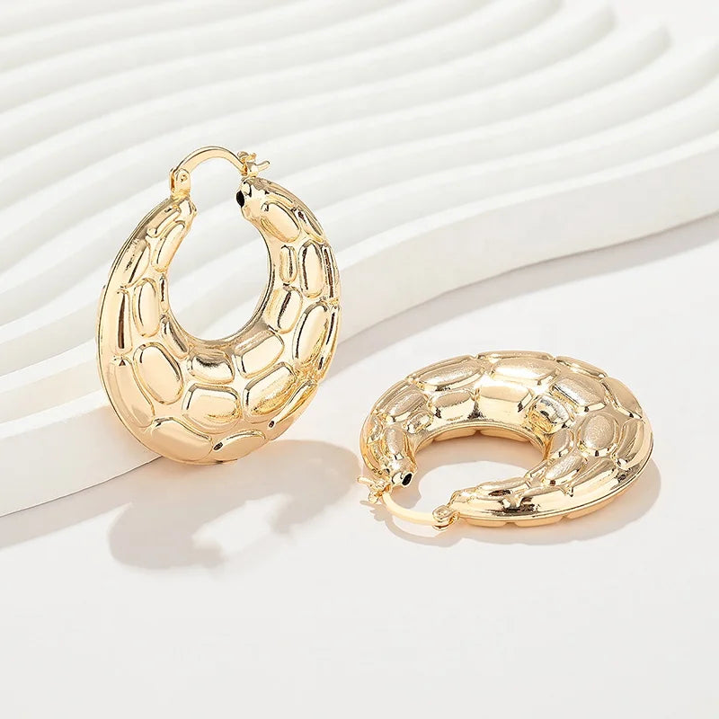 Hengdian Jewelry Hoop Earrings Wholesale Bulk Elegant Zircon Women'S Hanging Earrings Fashion Accessories for Women Gift