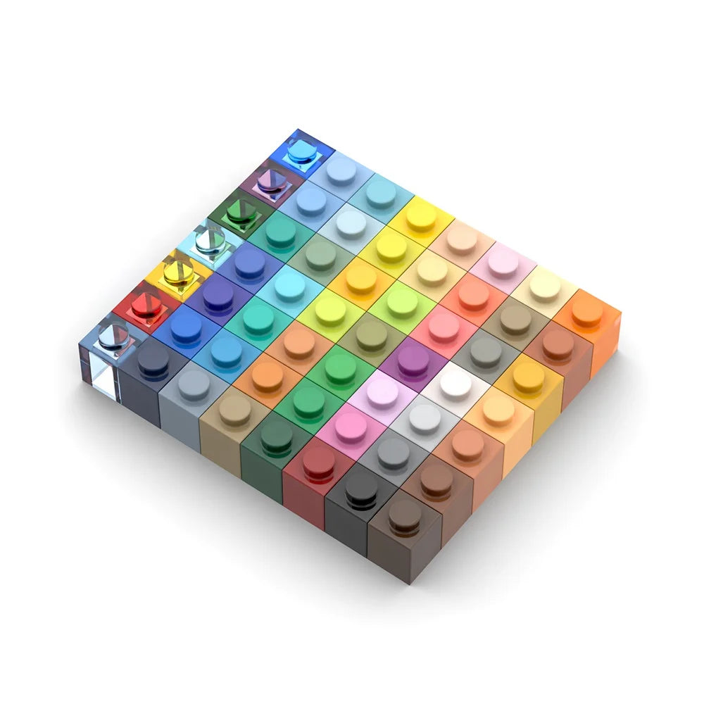 100g/bag  No.3005 Brick 1 X 1 Building Bricks Figures Bricks  Compatible with Leguoguo