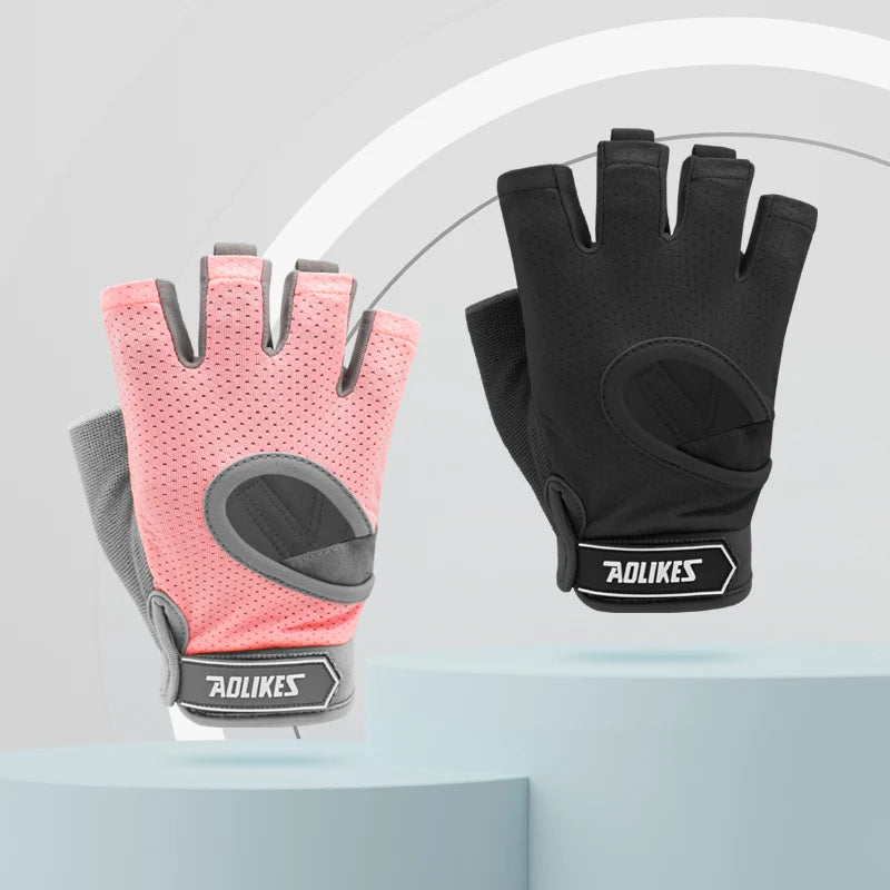 Aolikes High Quality Customized Logo Gym Gloves Fitness Weight Lifting Fitness Training Wrist Support Gloves C-119 MegaBDM
