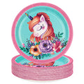 Party Dinnerware Disposable Custom Eco-friendly Paper Plate With Logo and Printing Recyclable Packaging
