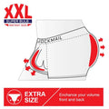 Sexy Men's Seamless Knitted Polyurethane Underwear Enhancer Briefs with Sponge Cup Pad Front Padded Penis Pouch