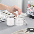Clear Plastic Cosmetic Jars Screw Top 150ml 200ml 300ml Capacities for Eye Cream Jelly Skin Care Cream
