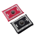 Muslim Pray Floor Pad Portable Islam Pocket Prayer Mat with Compass