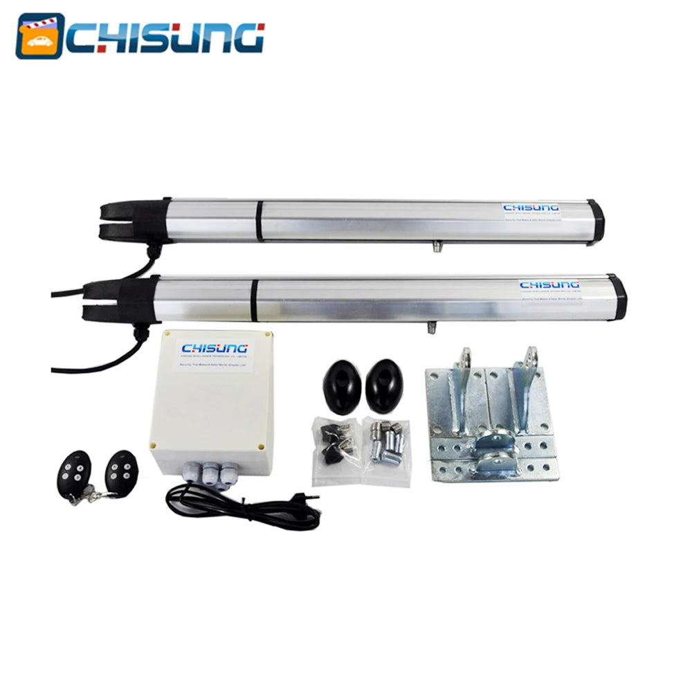DC24V Motors Automatic Gate Opener Kit for Double Swing Gate up to 200kg*2