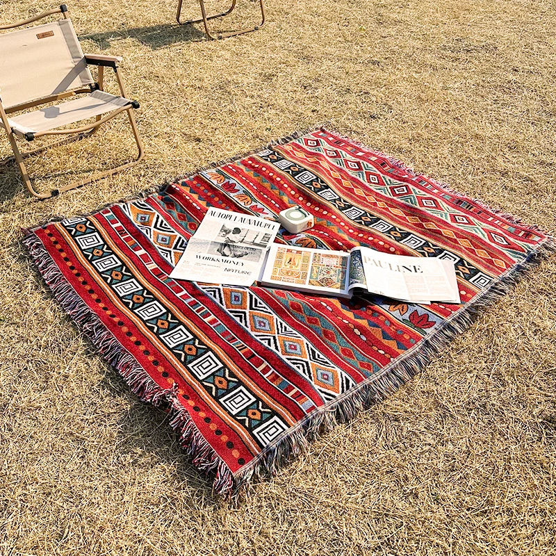 Custom Size Woven Tapestry Blanket Graffiti Throw Rug and Throw Blanket Unique Custom Blanket