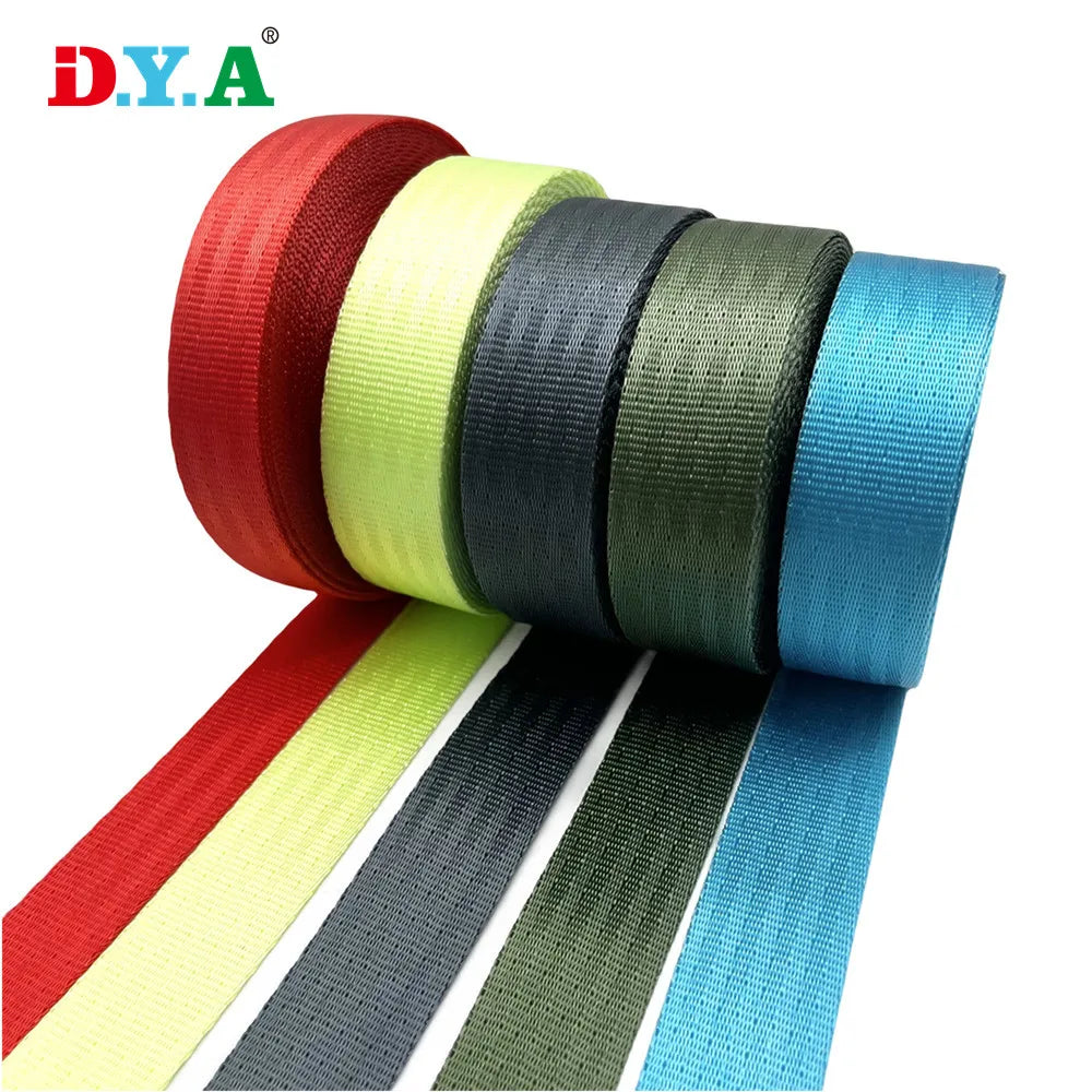 Manufacturer Multi Colors Webbing Strap Herringbone Nylon Polyester Webbing for Seat Belts Bags