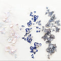 Deepeel HHD001 Clothes Materials Accessories Hollow Out Lace Patch Decoration Wedding Dress Bridal Flower Lace Applique Patch