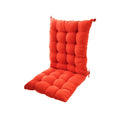 High Back Patio Chair Cushions Outdoor Chair Cushion and Backrest One-Piece Style Seatpad Thicken Detachablefor Office Garden