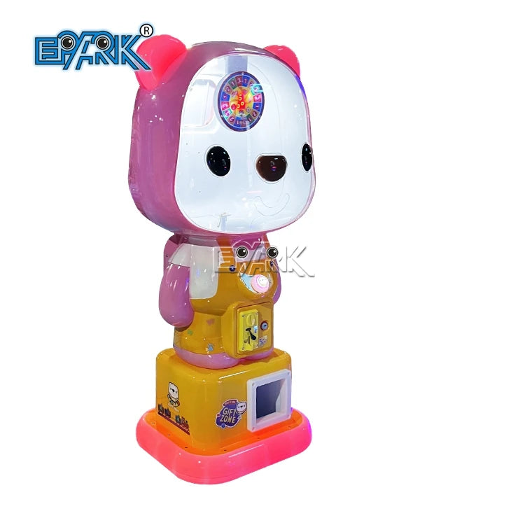 Amusement Park Arcade Bear Capsule Vending Machine Kid Coin Operated Candy Machine Gumball Machine