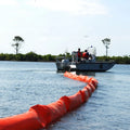 Oil Control Management Practical PVC Type Oil Spill Containment Boom Yellow/Orange 140mm Freeboard ISO9001 Certified