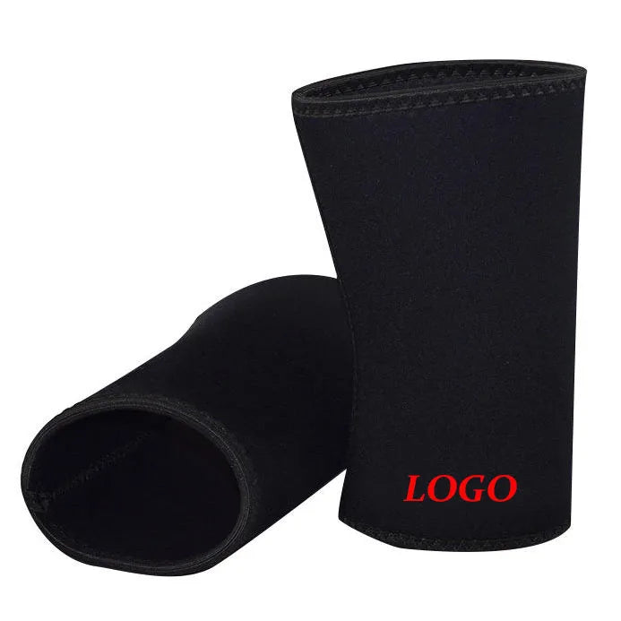 ZJFIT Sports Knee Support Compression Sleeves 7MM/9MM CR Neoprene Zipper Closure Customizable Color Logo Unisex Weight Lifting