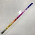 Rectangle Shape Emerald Cut 3x5mm Rainbow Synthetic Corundum Sapphire Loose Gemstones Per Set Price