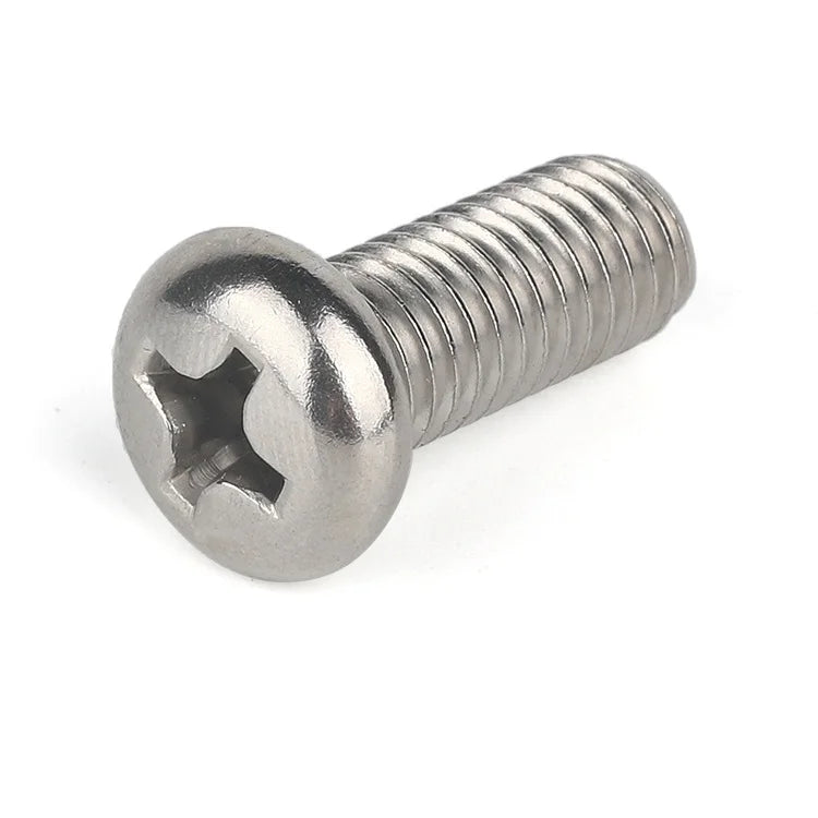 Stainless Steel 304 Round Pan Head Phillips Machine Screw