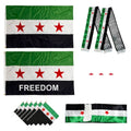 48h Fast Delivery Promotional Product 3x5 Ft Syria Flag 100% Polyester With Brass Grommets Syria Revolution Flag