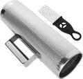 Percussion Latin Musical Instrument Metal Guiro Instrument With Scraper Toy for Kids Adults Party Favors Stainless Steel Guiro