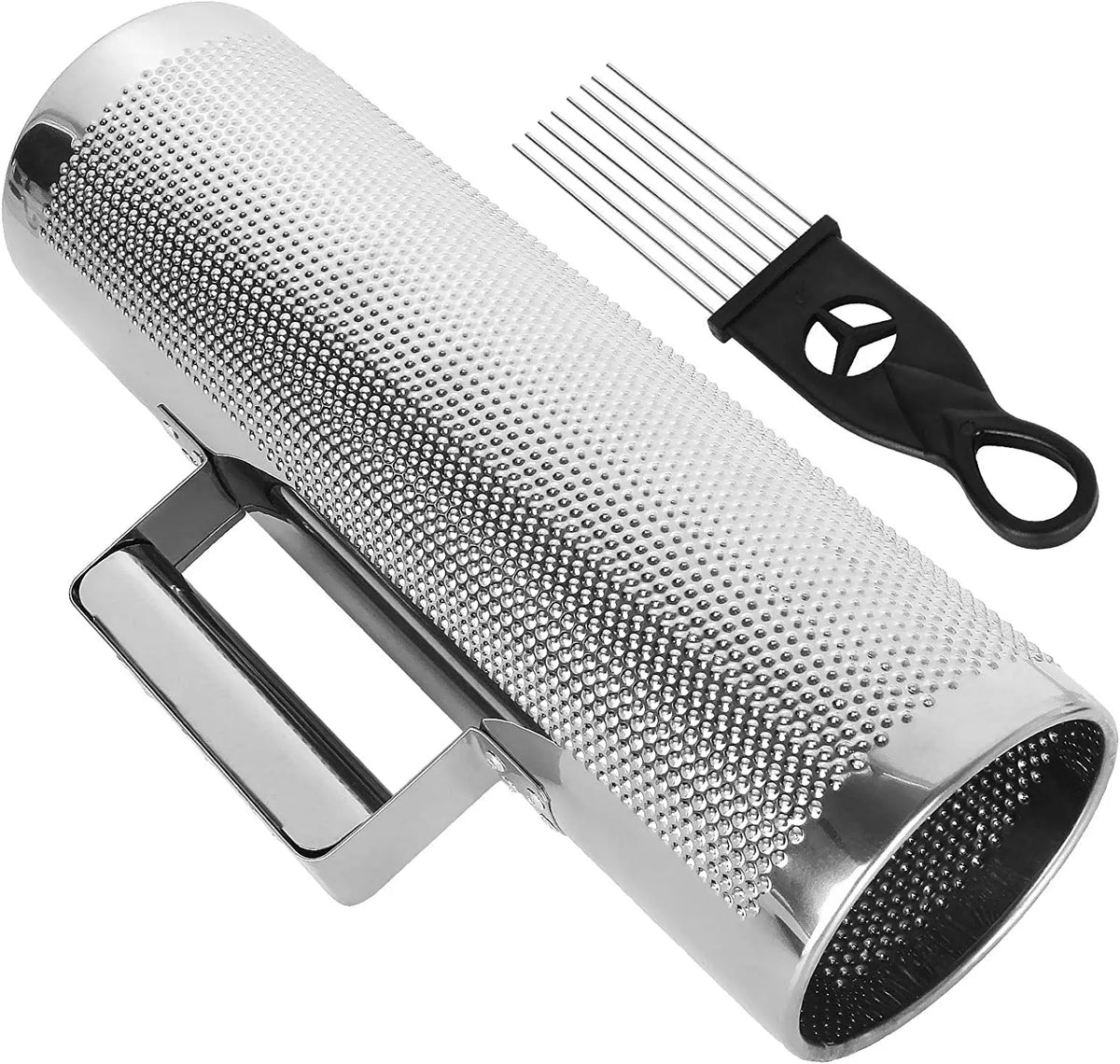Percussion Latin Musical Instrument Metal Guiro Instrument With Scraper Toy for Kids Adults Party Favors Stainless Steel Guiro