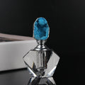 2026 Cheap Natural Agate Stone Crystal Perfume Bottle Oud Oil Bottles Custom